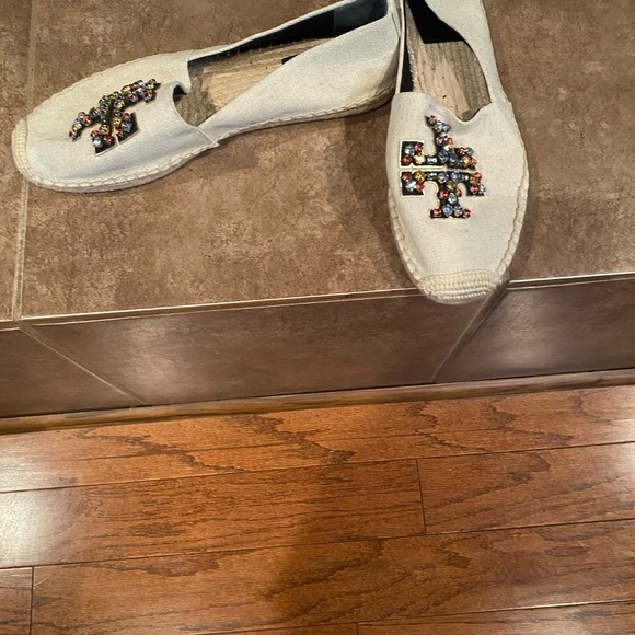 Tory Burch Multicolor Embellished Espadrilles - Picture 11 of 11